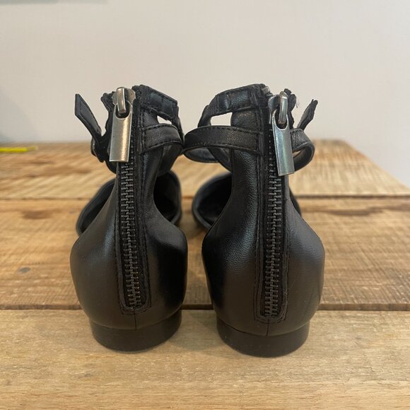 Seychelles Womens What A Girl Wants Black Leather D'Orsay Shoes Size 7 NEW - Picture 8 of 11